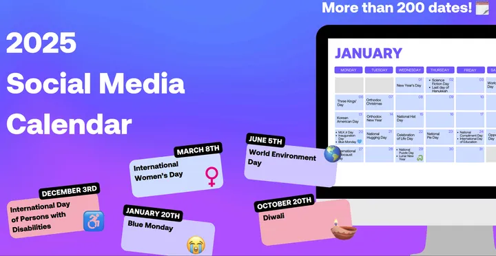 Your Complete 2025 Social Media Holiday Calendar Guide