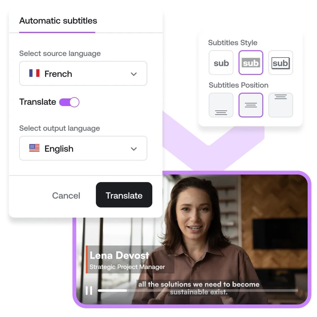 Generate and Translate your Subtitles, Automatically