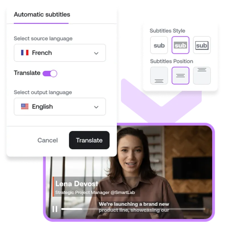Advanced feature - Automatic subtitles (Marketing - Corpo Comms).png