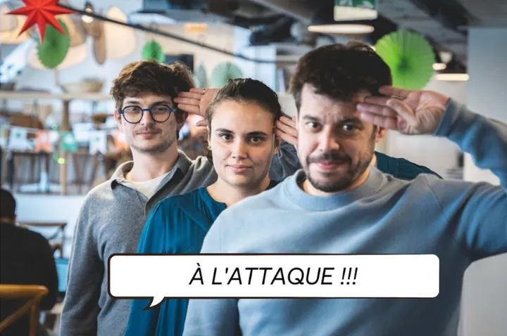 Team à l'attaque