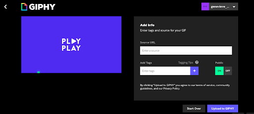 Optimize your GIF