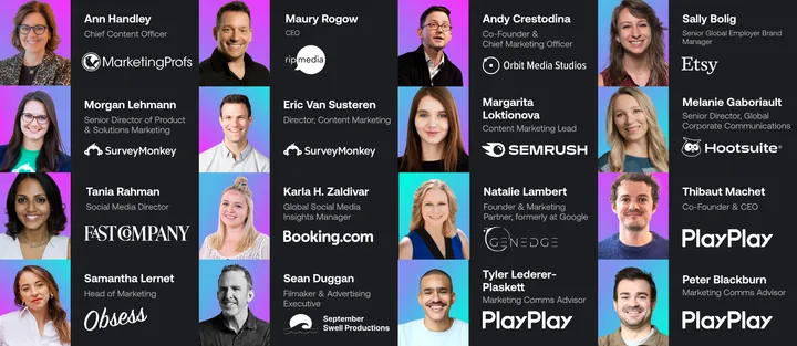 Content Summit Experts