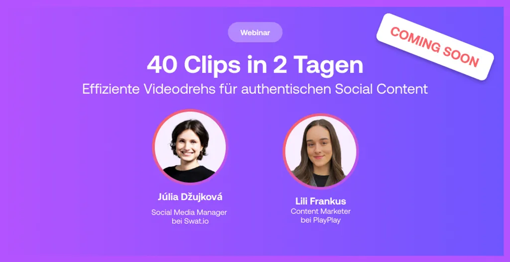 So erstellst du zeitsparend Video-Content fĂĽr Social Media