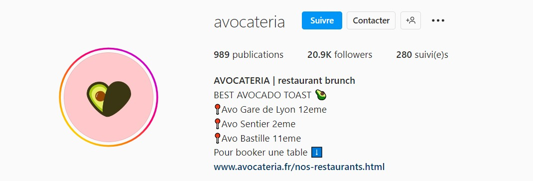 Optimiser les mots clés en bio Instagram