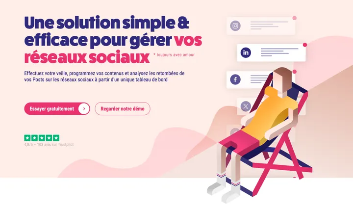 Gérer vos réseaux sociaux 