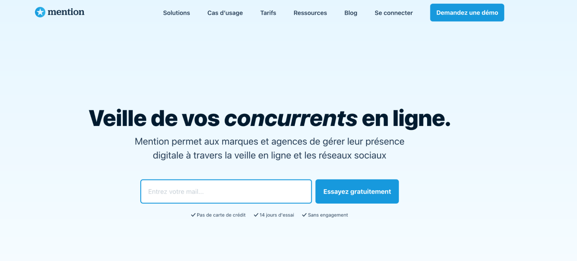 Veillez vos concurrents de marque en ligne 