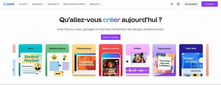 Création de contenu réseaux sociaux 