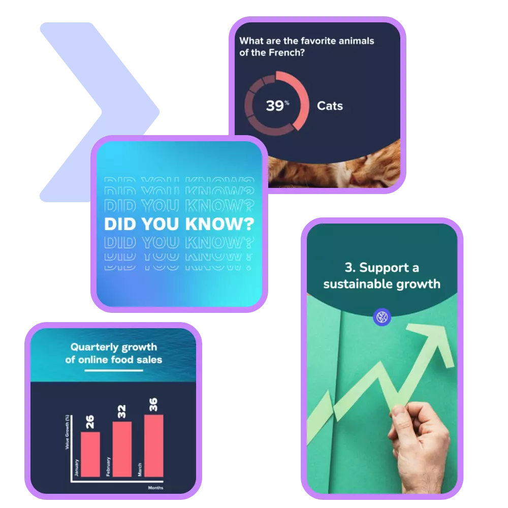 Créez une infographie vidéo  en quelques minutes