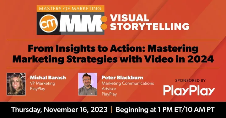 Mastering Video in 2024: Key Takeaways from PlayPlay's Talk at the CMI's Visual Storytelling Event