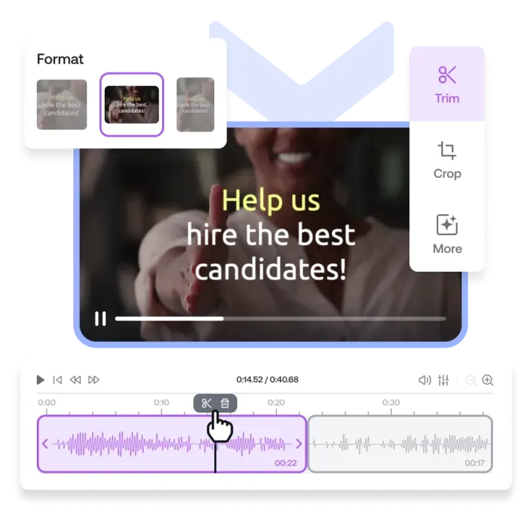 Editable and Unique Recruitment Video Templates