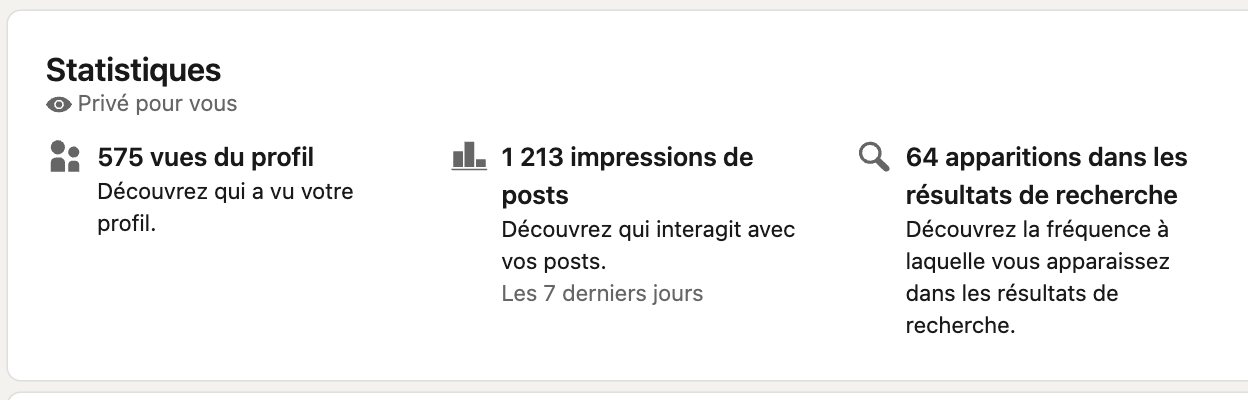 Calcul taux d'engagement linkedin