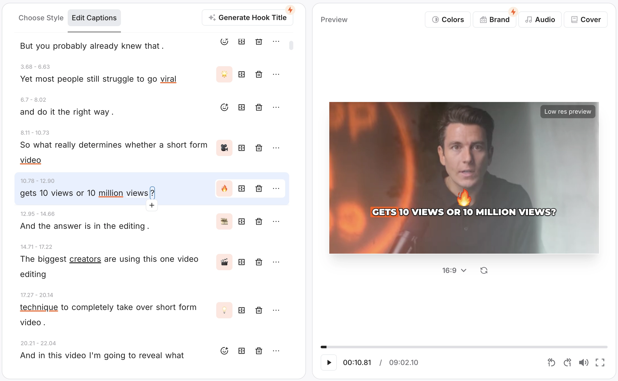 How to add subtitles with Submagic 