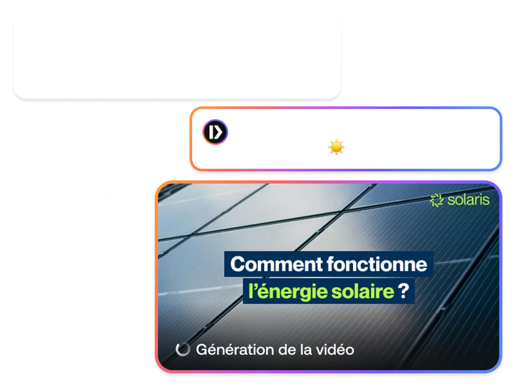 Assistant Vidéo IA
‍: Générez des vidéos à partir de prompts