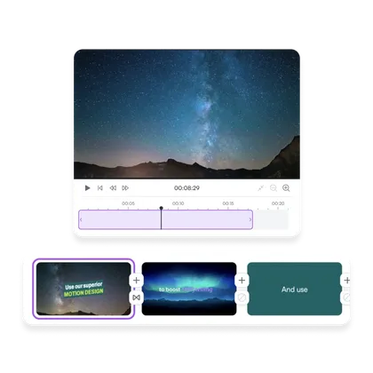 access the video editor of playplay